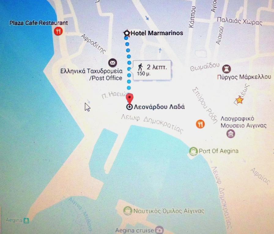 Hotel Marmarinos Aegina エクステリア 写真